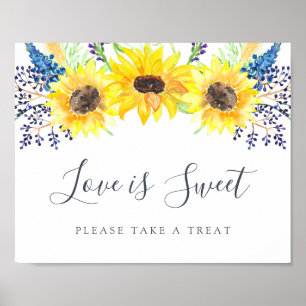 Flowerfields Wedding Dessert Bar Sign