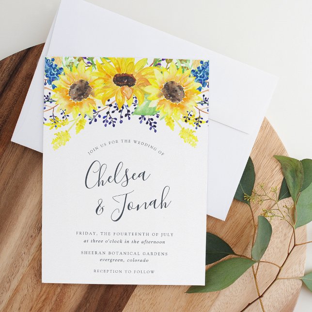Flowerfields Wedding Invitation (Creator Uploaded)