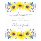 Flowerfields Wedding Welcome