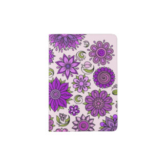 Flowerful Passport Holder