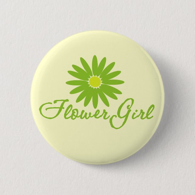 Flowergirl Daisy Button (Front)