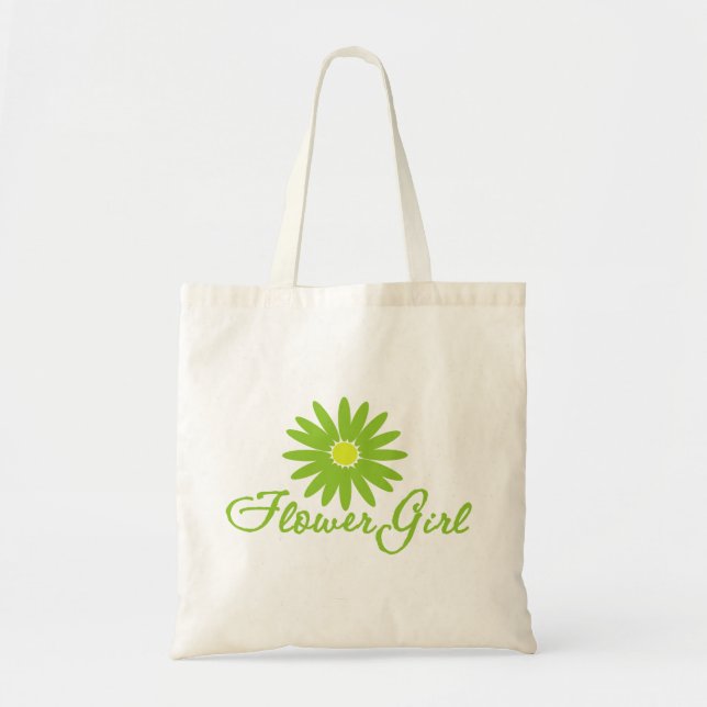 Flowergirl Daisy Tote Bag (Front)