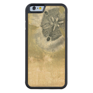 Flowerhead Abstract with Glazed Texture Carved Maple iPhone 6 Bumper Case