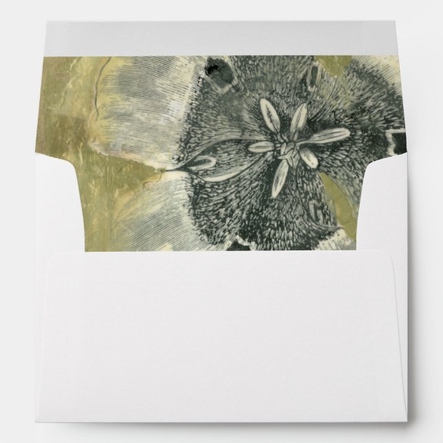 Flowerhead Abstract with Glazed Texture Envelope (Back (Bottom))
