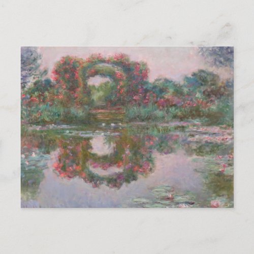 Flowering Arches Giverny _ Claude Monet _ c1913 Postcard
