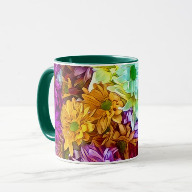 Flowering Autumn Mug (Front Left)