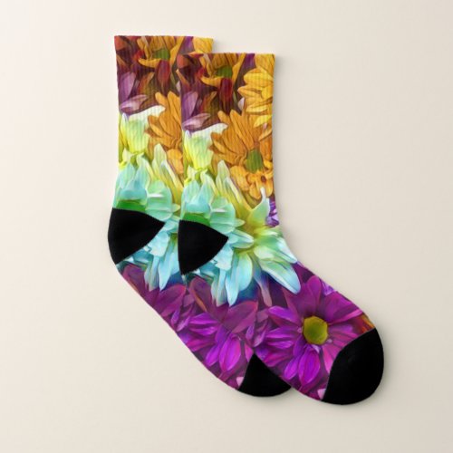 Flowering Autumn Socks