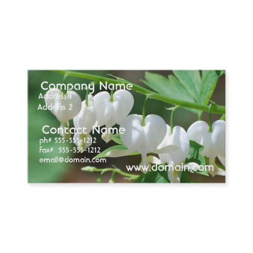 Flowering Bleeding Heart Business Card