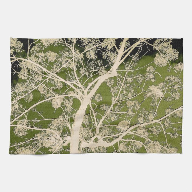Flowering Branches Kitchen Towel (Horizontal)