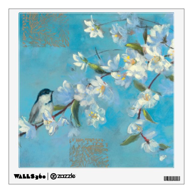 Flowering Branches Wall Sticker (Front)