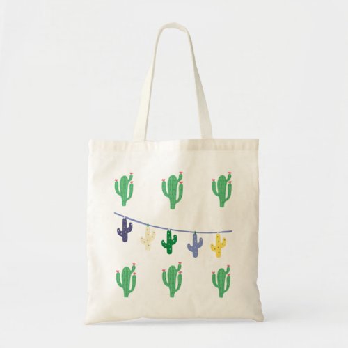 Flowering cactus 2022 tote bag