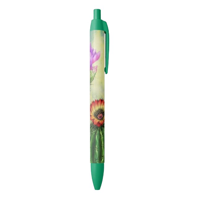 Flowering Cactus Pen (Bottom (Vertical))