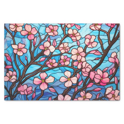 Flowering Cherry BlossomsEffect Decoupage Tissue Paper