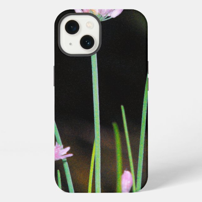 Flowering Chives Iphone Case (Back)
