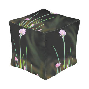 Flowering Chives Outdoor Pouf