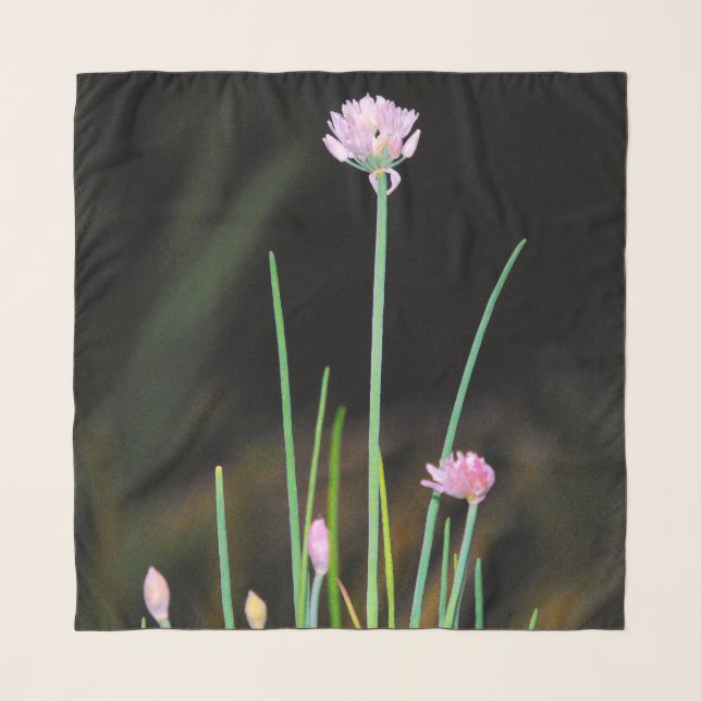 Flowering Chives Scarf (Front)