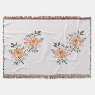 flowering duet throw blanket