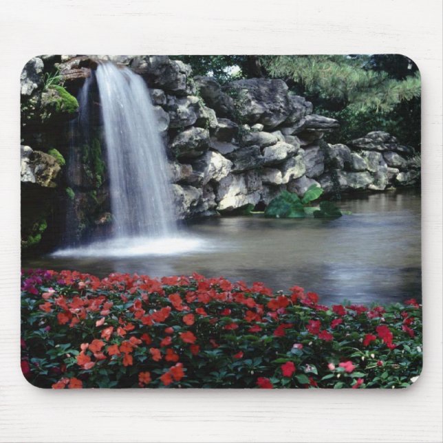 Flowering Falls Mouse Pad (Front)