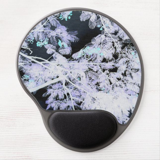 Flowering Fern Tree Glow Gel Mouse Pad (Front)