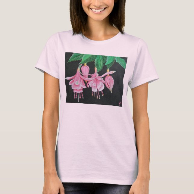 Flowering Fuchsia T-Shirt (Front)
