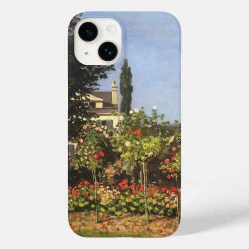 Flowering Garden at Sainte Adresse by Claude Monet Case_Mate iPhone 14 Case