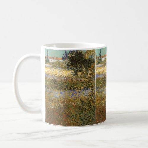 Flowering Garden by Vincent van Gogh Coffee Mug