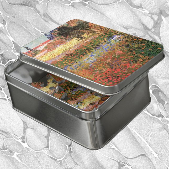 Flowering Garden by Vincent van Gogh Jigsaw Puzzle (Creator Uploaded)