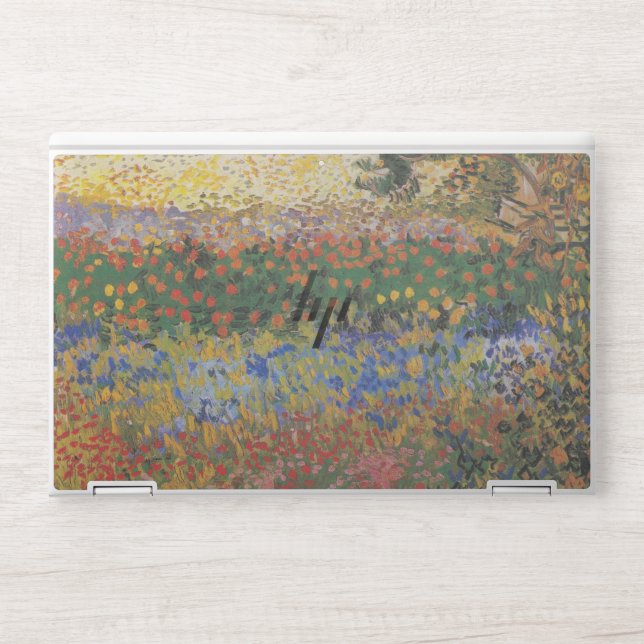 Flowering Garden - Vincent van Gogh HP Laptop Skin (Front)