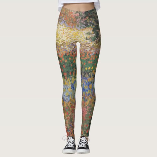 Flowering Garden _ Vincent van Gogh Leggings