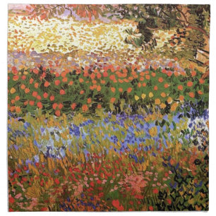 Flowering Garden,Vincent van Gogh. Napkin