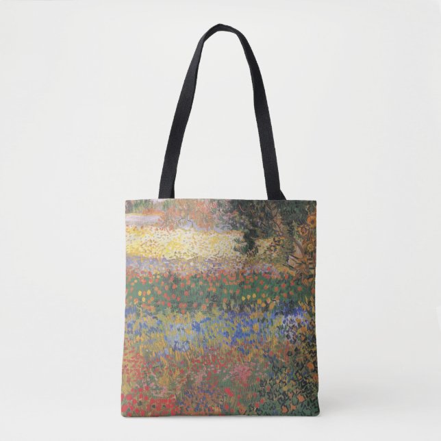 Flowering Garden - Vincent van Gogh Tote Bag (Front)