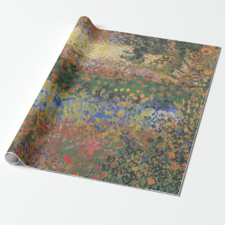 Flowering Garden - Vincent van Gogh Wrapping Paper
