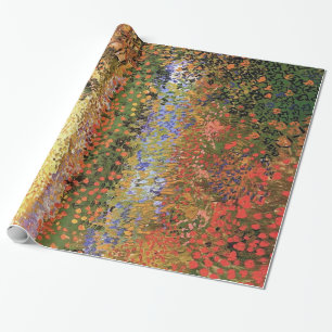 Flowering Garden,Vincent van Gogh. Wrapping Paper