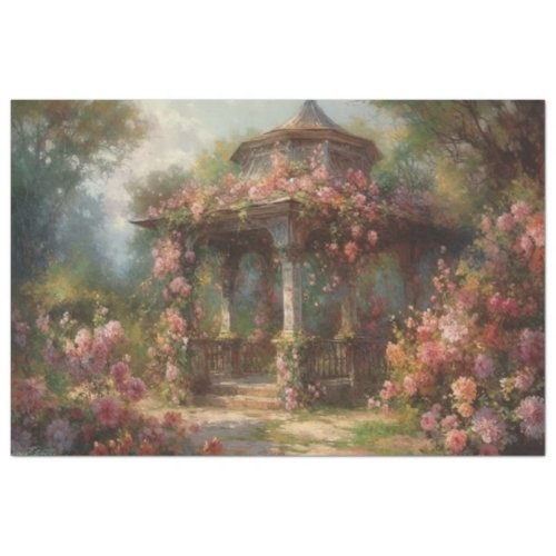 Flowering Gazebo Tissue Paper