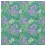 Flowering Hostas Fabric
