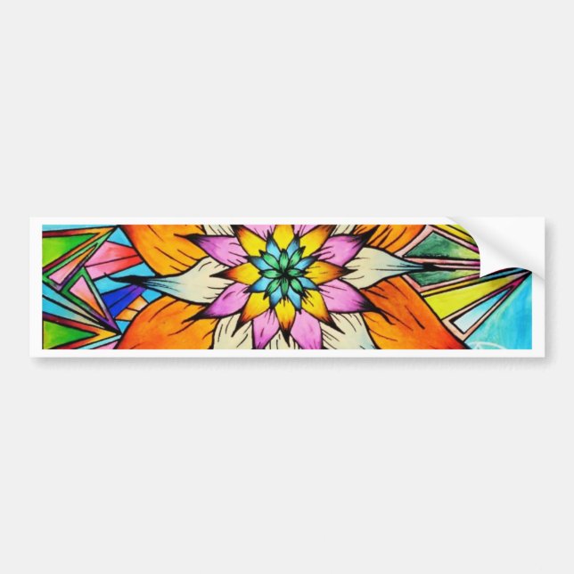 Flowering Life Bumper Sticker (Front)
