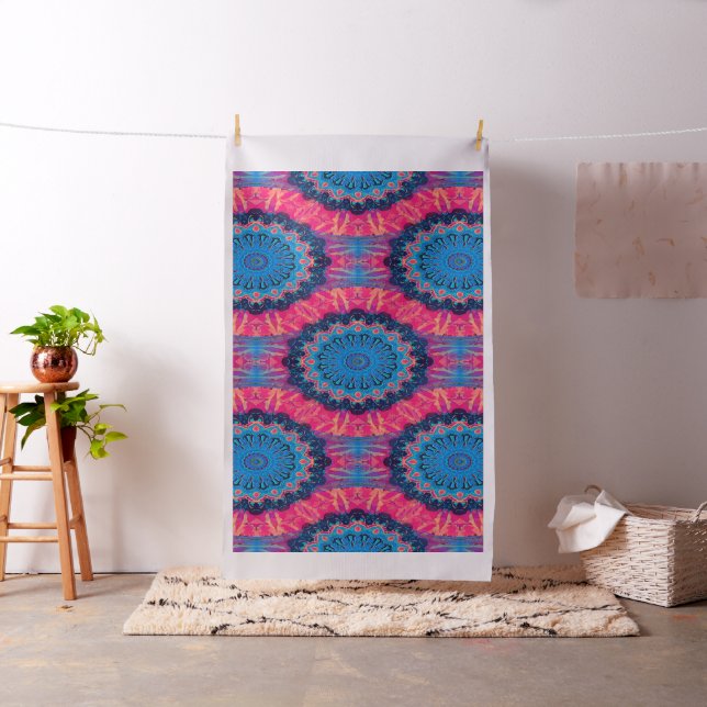 Flowering Mandalas..... Fabric (In Situ)