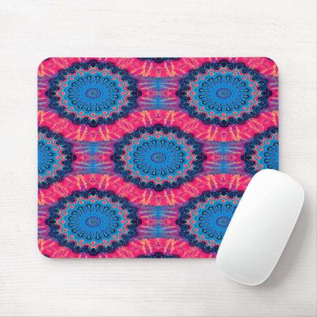 Flowering Mandalas..... Mouse Pad (With Mouse)