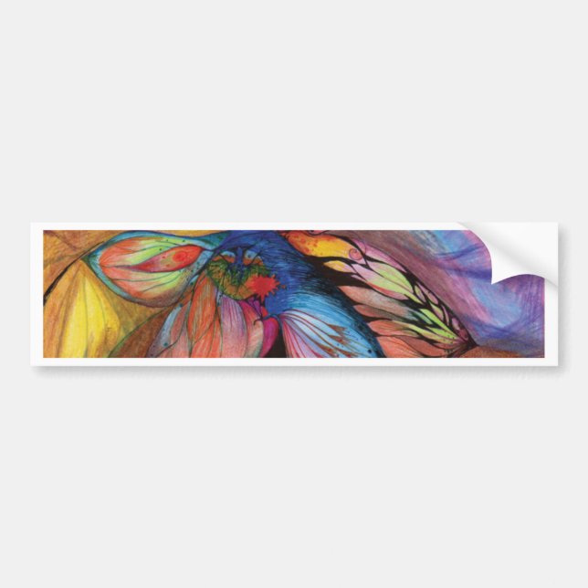 flowering-of-orgasm1-1 bumper sticker (Front)
