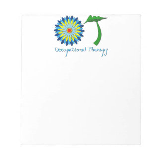 Flowering OT letters Notepad
