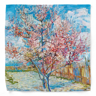 Flowering Peach Tree, Van Gogh Bandana