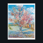Flowering Peach Tree, Van Gogh Postcard<br><div class="desc">Vincent Willem van Gogh (30 March 1853 – 29 July 1890) was a Dutch post-impressionist painter who is among the most famous and influential figures in the history of Western art. In just over a decade, he created about 2, 100 artworks, including around 860 oil paintings, most of which date...</div>