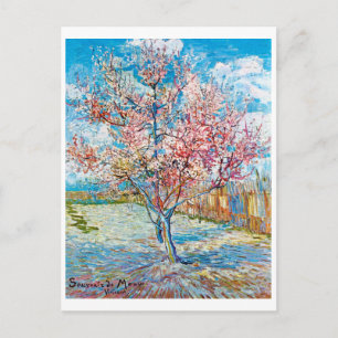 Flowering Peach Tree, Van Gogh Postcard