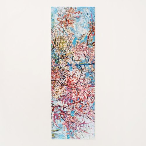 Flowering Peach Tree Van Gogh Yoga Mat