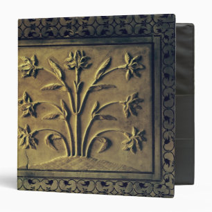 Flowering plant, detail panel 3 ring binder