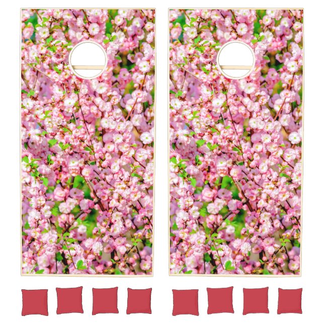 Flowering Plum Cornhole Set (Set)