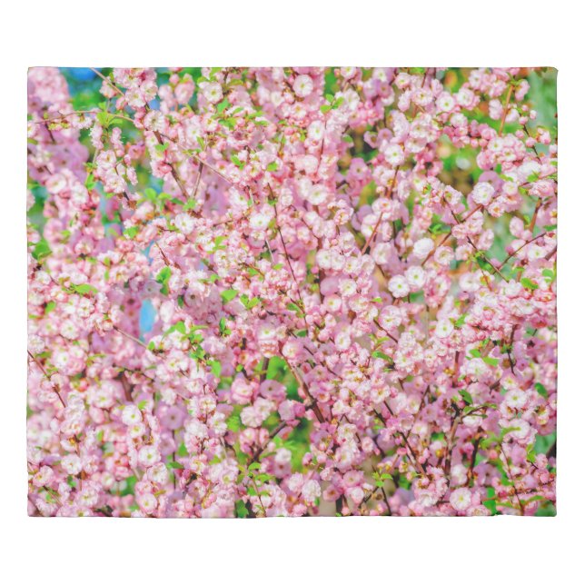 Flowering Plum Duvet Cover (Front)