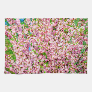 Plum Tree Kitchen Towels Zazzle Flowering Plum Kitchen Towel