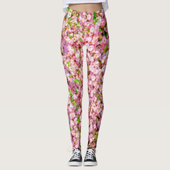Flowering Plum Leggings (Front)