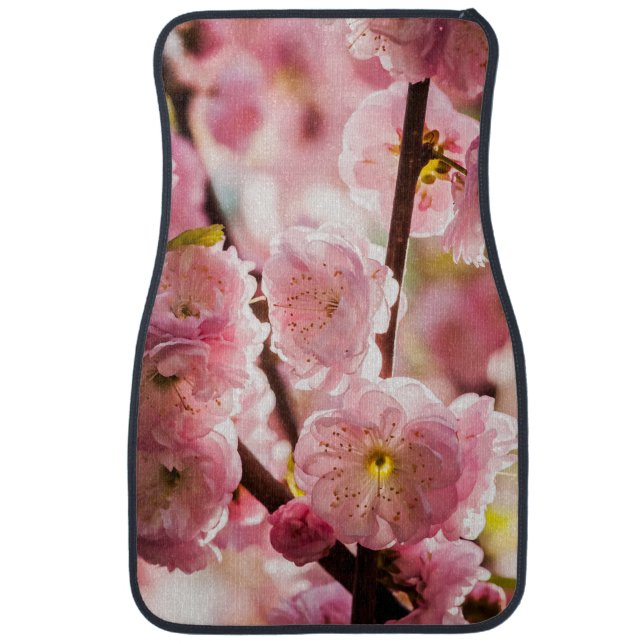 Flowering Plum - Pink Paradize Car Floor Mat (Front)